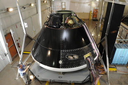 Orion состоит из двух модулей: командного и сервисного. 
