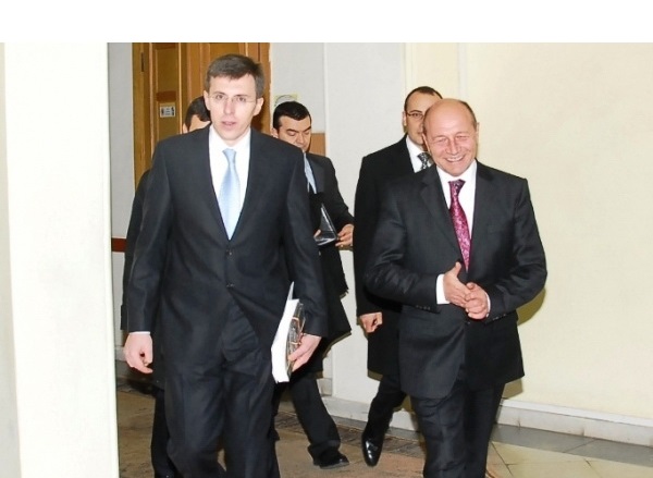 Дорин Киртоакэ и Траян Бэсеску.