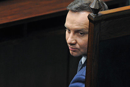Президента Польши Анджей Дуда.