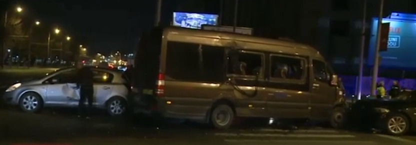 Авария с участием машины скорой помощи произошла в Бухаресте. 