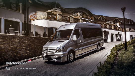 Mercedes Sprinter poate deveni o alternativă la modele de lux din curtea Rolls Royce sau Bentley. 