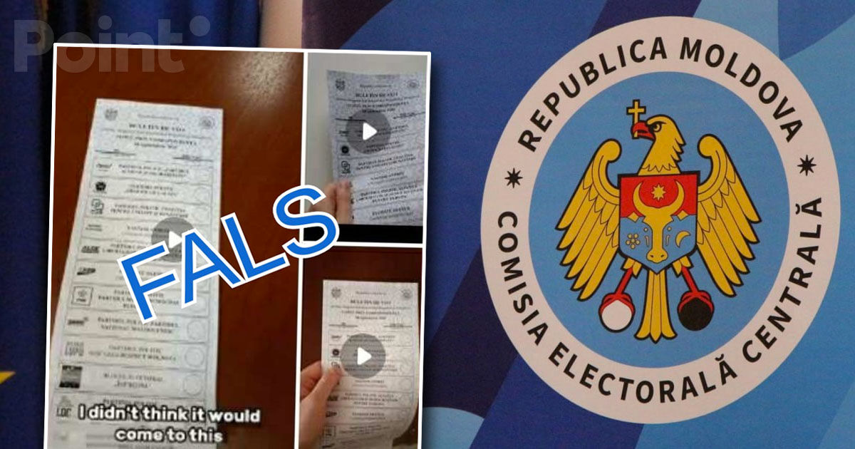 CEC dezminte un nou fals privind buletinele de vot prin corespondență.