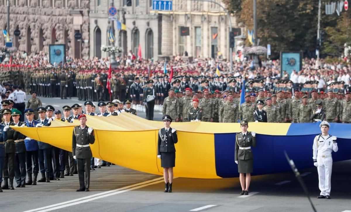 Украина отмечает 30-ую годовщину независимости.