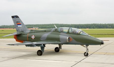 Doi piloţi au murit în urma prăbuşirii unui avion militar în Serbia. 