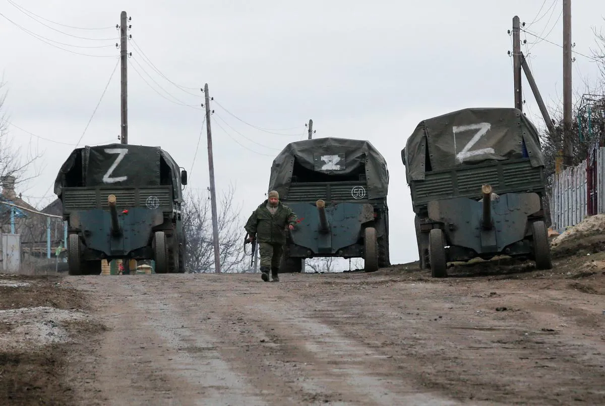Пентагон: Российским военным в Украине не хватает еды, одежды и топлива.