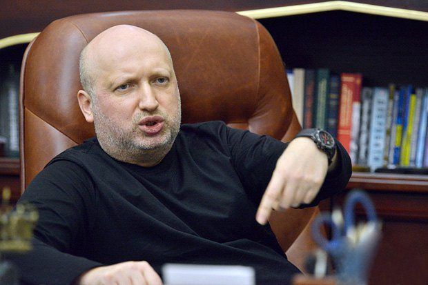 Секретарь совета национальной безопасности и обороны (СНБО) Украины Александр Турчинов.