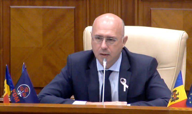 Председатель Демократической партии Молдовы Павел Филип. 