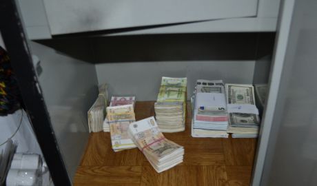 Atac la un schimb valutar din capitală. Foto: igp.gov.md