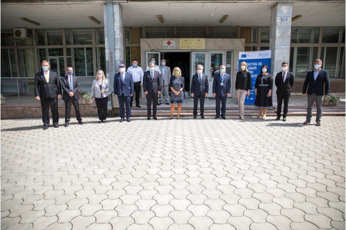 В Кишиневе открылся первый Оперативный центр в области общественного здравоохранения.