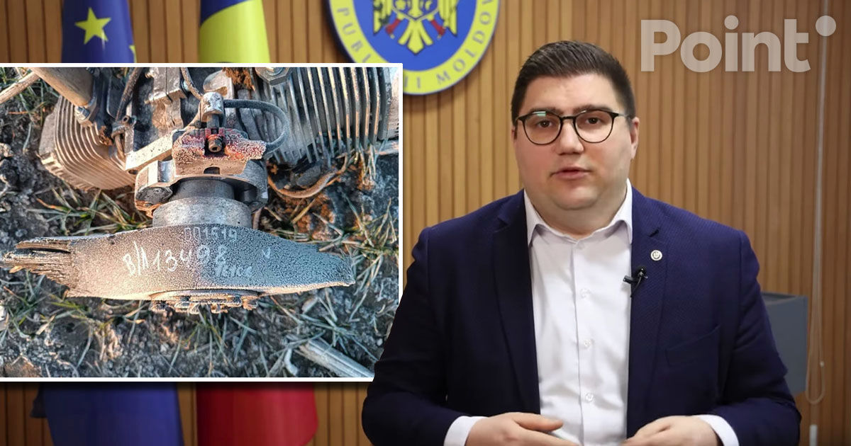 Vodă, despre prăbușirea dronelor: Am văzut nu numai imagini de la autoritățile oficiale, ci și de la locuitori.
