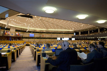Пленарное заседание Европарламента. Фото: Virginia Mayo / AP