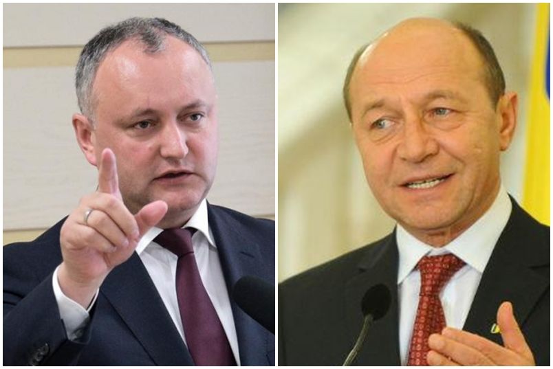 Igor Dodon îi retrage cetățenia lui Traian Băsescu. Foto: nasul.tv