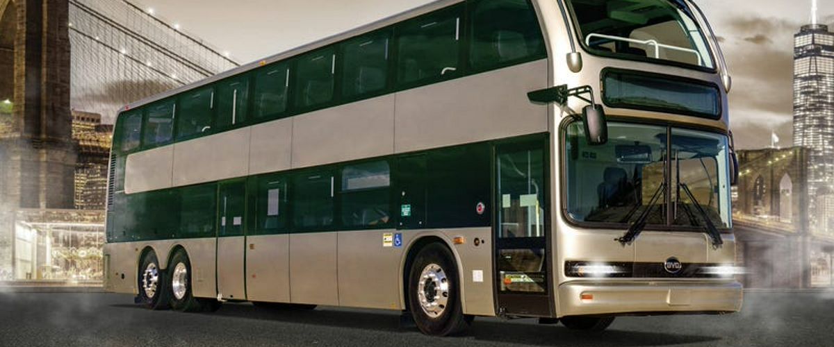 BYD показала самый большой двухэтажный электробус дальнего следования.
