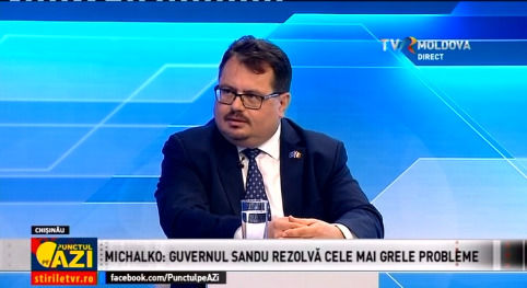Глава Представительства ЕС в Молдове Петер Михалко. 