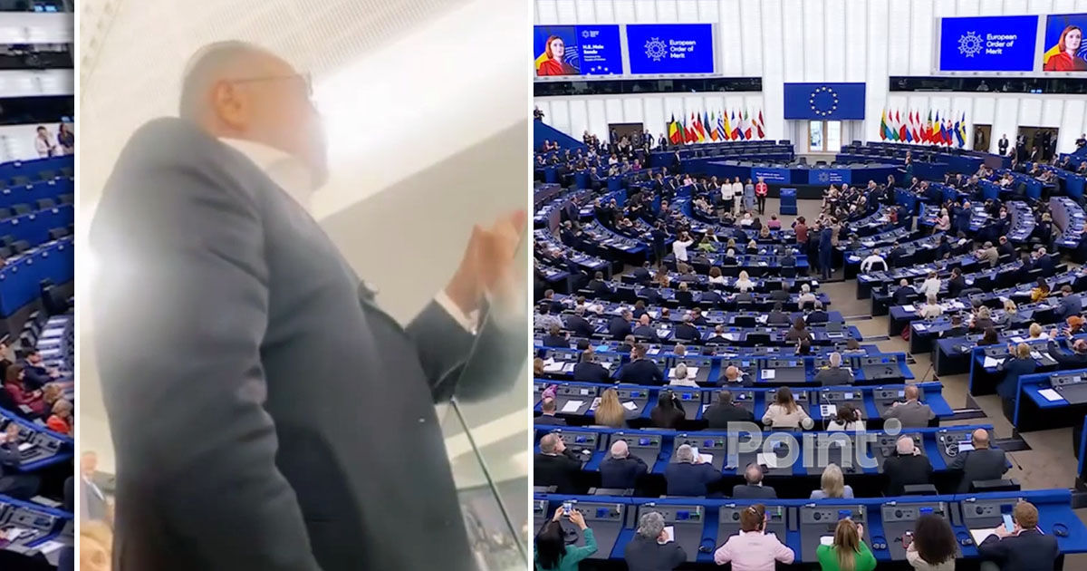 Rizea a întrerupt discursul Maiei Sandu în Parlamentul European cu strigăte: Ea este un dictator.