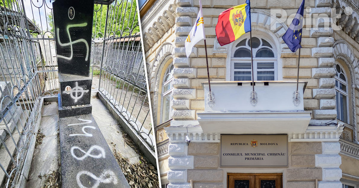 Primăria Chișinău a condamnat actele de vandalism de la cimitirul evreiesc: Astfel de acțiuni sunt inacceptabile.