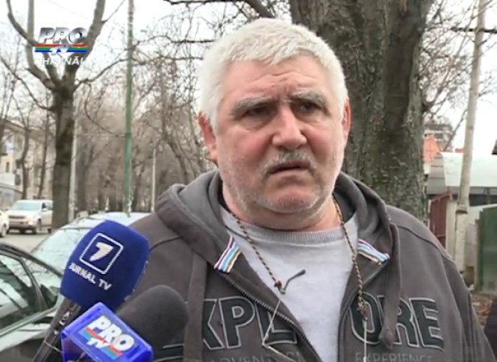 Fostul deputat Andrei Bastovoi a fost eliberat ieri pentru 72 de ore pentru a participa la inmormantarea sotiei sale. Foto: captură Pro TV