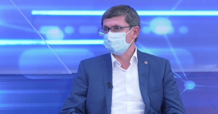 Председатель парламента Игорь Гросу. 