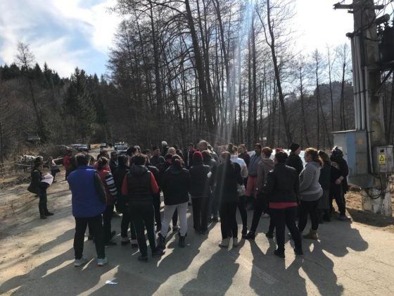 Протесты в Румынии.