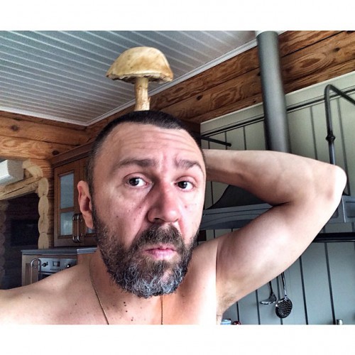 Шнуров полностью оголился и сделал селфи в ванной.
