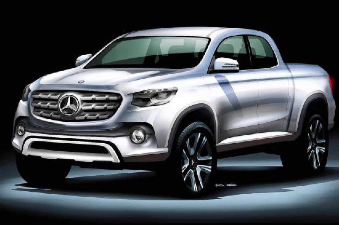 Mercedes Benz pregăteşte un model pickup şi intenţionează să intre pe o nişă în care nu există modele premium, momentan.