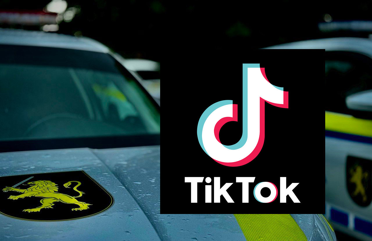 Полиция предупреждает граждан о волне дезинформации в TikTok.