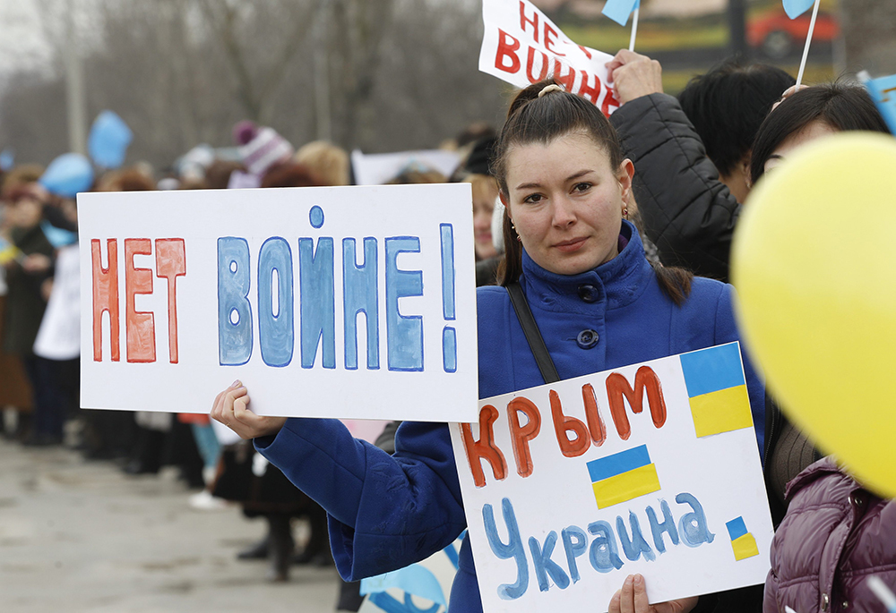 Татары Крыма признают самоопределение Крыма лишь в составе Украины.