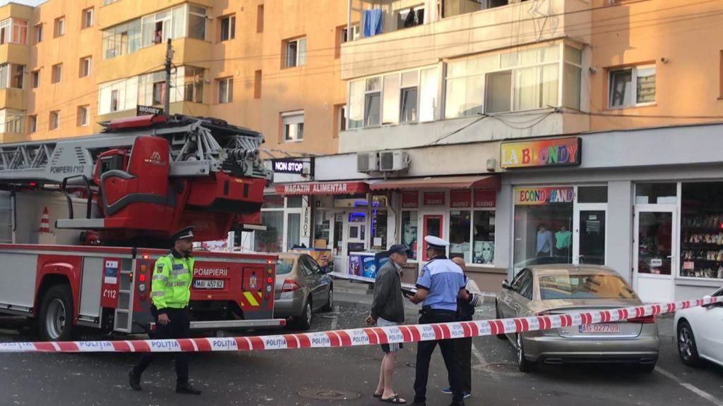 В Румынии в жилом доме произошел мощный взрыв газа.