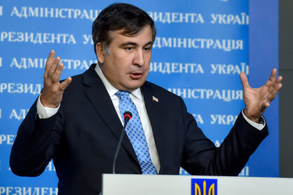 Саакашвили сравнил Украину с акционерным обществом, которое управляется не официальными структурами, а теневым правительством из олигархов.