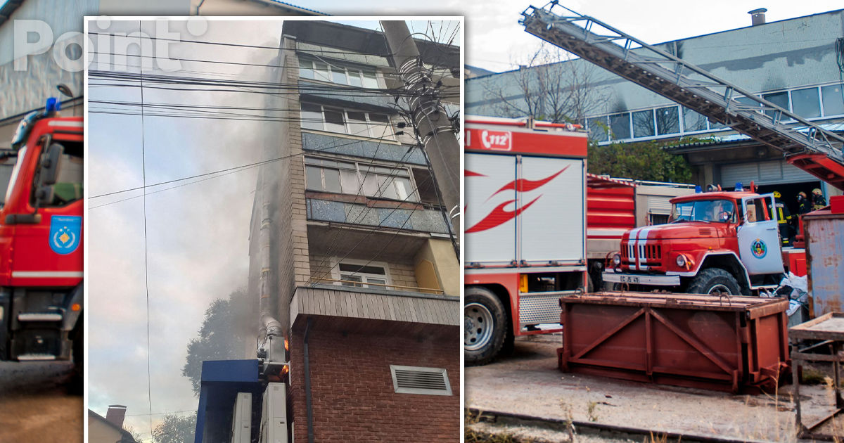 Incendiu în centrul Capitalei: Un local dintr-un bloc de locuit, cuprins de flăcări.