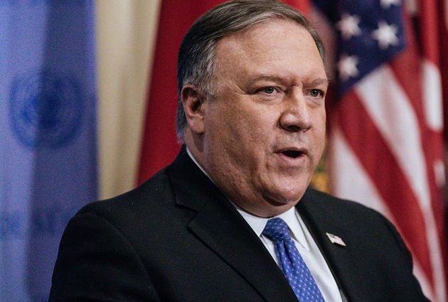 Госсекретарь США Майк Помпео.