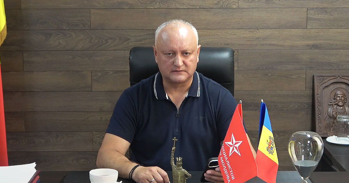 Dodon: Pasărea mălai visează, iar Maia Sandu - majoritate parlamentară cu Recean.