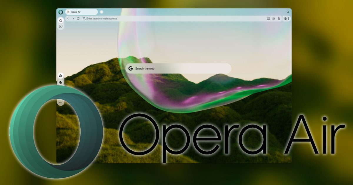 Opera prezintă browserul Air: Acesta va ajuta la combaterea stresului și la menținerea concentrării.