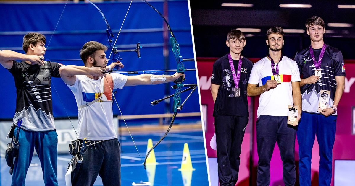 Un arcaș moldovean a devenit campion la turneul Indoor Archery World Series U21.