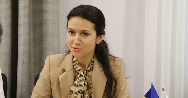Министр юстиции Олеся Стамате. 