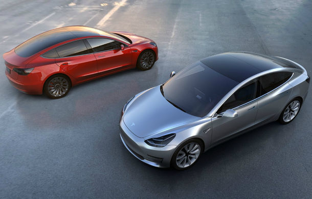 Primele exemplare Tesla Model 3 sunt  gata să apară în lume. Foto: Automarket