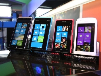 Смартфоны на Windows Phone. Фото: Microsoft