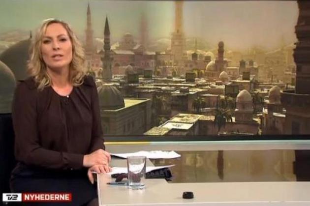 Un post de televiziune danez a recunoscut că a folosit din greşeală imagini dintr-un joc video.