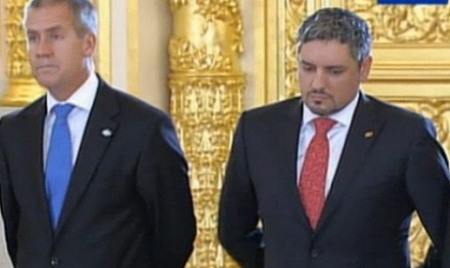Președintele rus Vladimir Putin a ținut un discurs în care a vorbit despre relațiile Rusiei cu toate cele 19 țări care au delegat diplomații. 