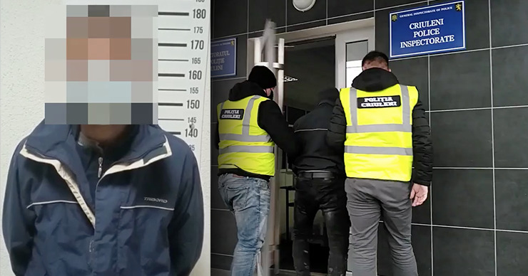Осужденный за кражу молодой человек скрывался на овчарне в Криулянах. Коллаж: Point.md