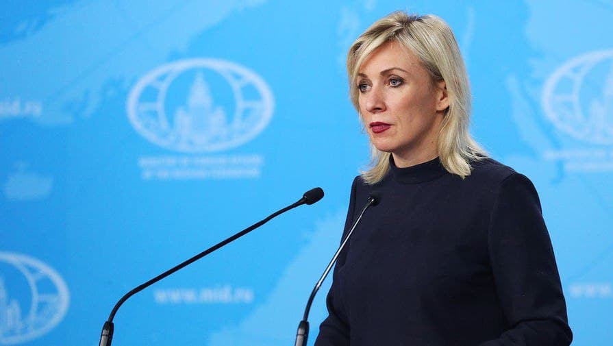 Захарова пошутила о «вторжении» России на Украину.