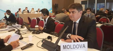 Республика Молдова представила на встрече министров передовую практику в области электронного управления. Фото: mec.gov.md.