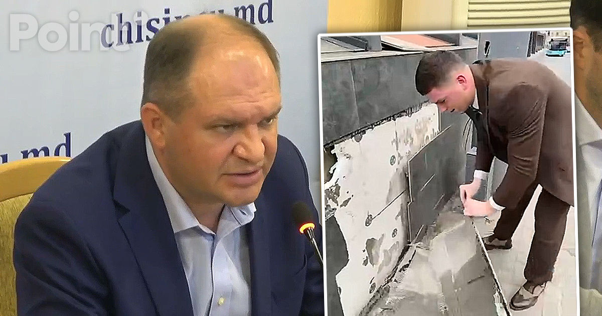 Reacția Primăriei, după ce consilierul Melnic a dărâmat peretele unei subterane: Un circ ieftin.