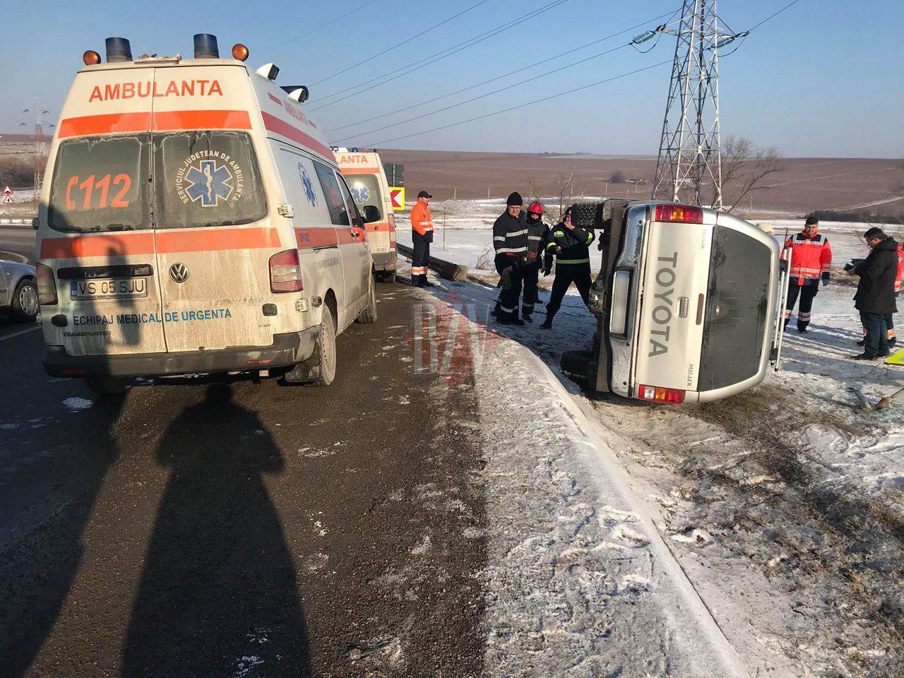 Семья молдаван попала в ДТП в Румынии.