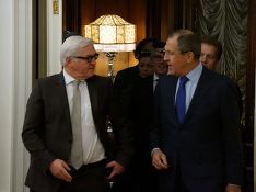 "Берлин. 4 министра поговорят 9/01", — написал Макеев.