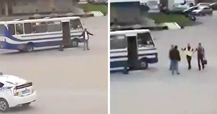 В сети появились новые видео штурма спецназа и освобождения заложников в Луцке. 