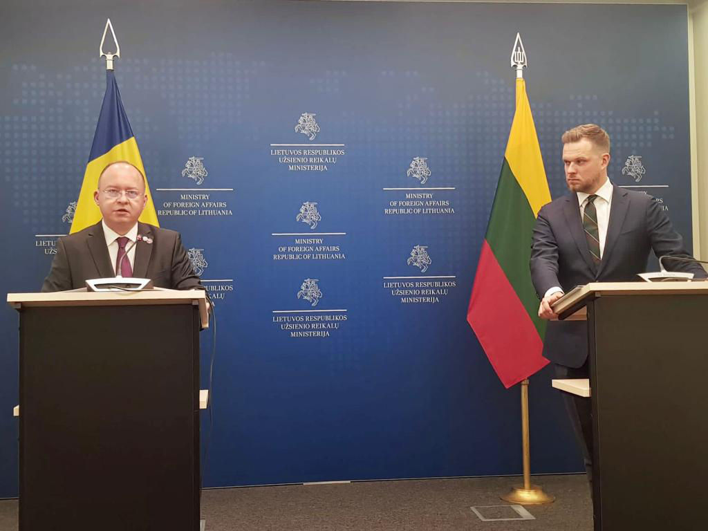 Богдан Ауреску провел консультации с  Габриэлиусом Ландсбергисом.