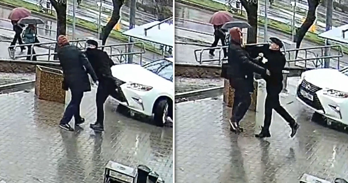 В Кишиневе водитель набросился на пешехода из-за замечания. Коллаж: Point.md