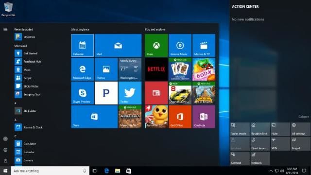 Windows 10 va putea fi configurat prin comandă vocală. 