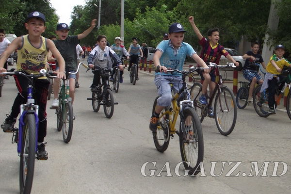 Первый веломарафон прошел в четверг, 9 июня, в городе Чадыр-Лунга. Фото: gagauz.md